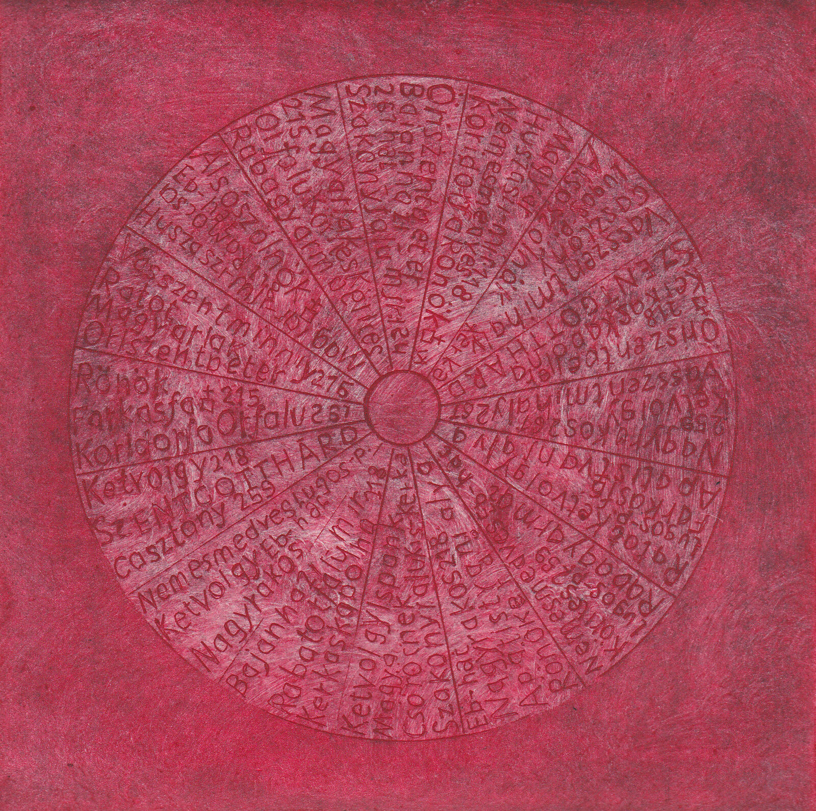 Alsószölnök, Aquatinta-Radierung, 27 x 20 cm, 2014 © Agnes Christine Katschner