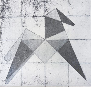 Origami Pferd